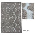 Soft Microfiber Rug High & Low Pattern